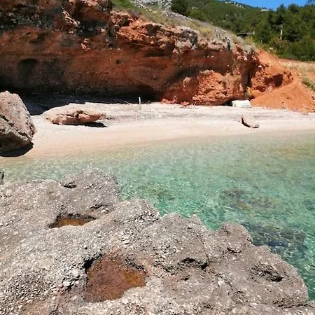 Kuca Za Odmor Gnjila U Uvali Iznad Prekrasne Plaze *