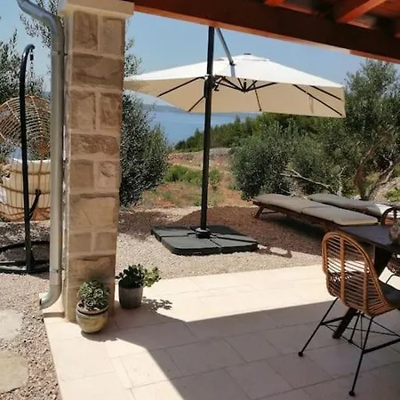 Tatil Evi Kuca Za Odmor Gnjila U Uvali Iznad Prekrasne Plaze