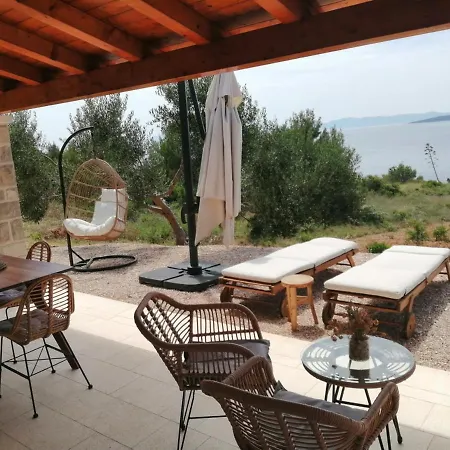 Tatil Evi Kuca Za Odmor Gnjila U Uvali Iznad Prekrasne Plaze